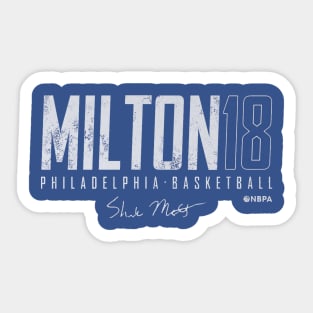 Shake Milton Philadelphia Elite Sticker